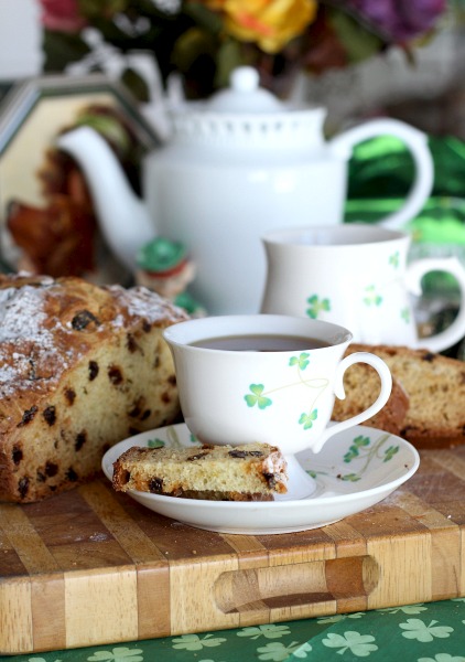 What would St Patrick's Day be without a traditional loaf of Irish Soda bread. And today is a good reason to bake up a loaf even if you aren't Irish. This easy recipe is just perfect with a cup of tea and yet hearty enough to serve along side a meaty entree.