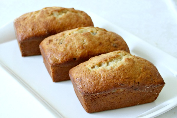 Chocolate Chunk Banana Bread is a great way to use overripe bananas. Moist, sweet and delicious with chunks of chocolate in this classic quick bread!