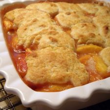 Fresh Peach Cobbler