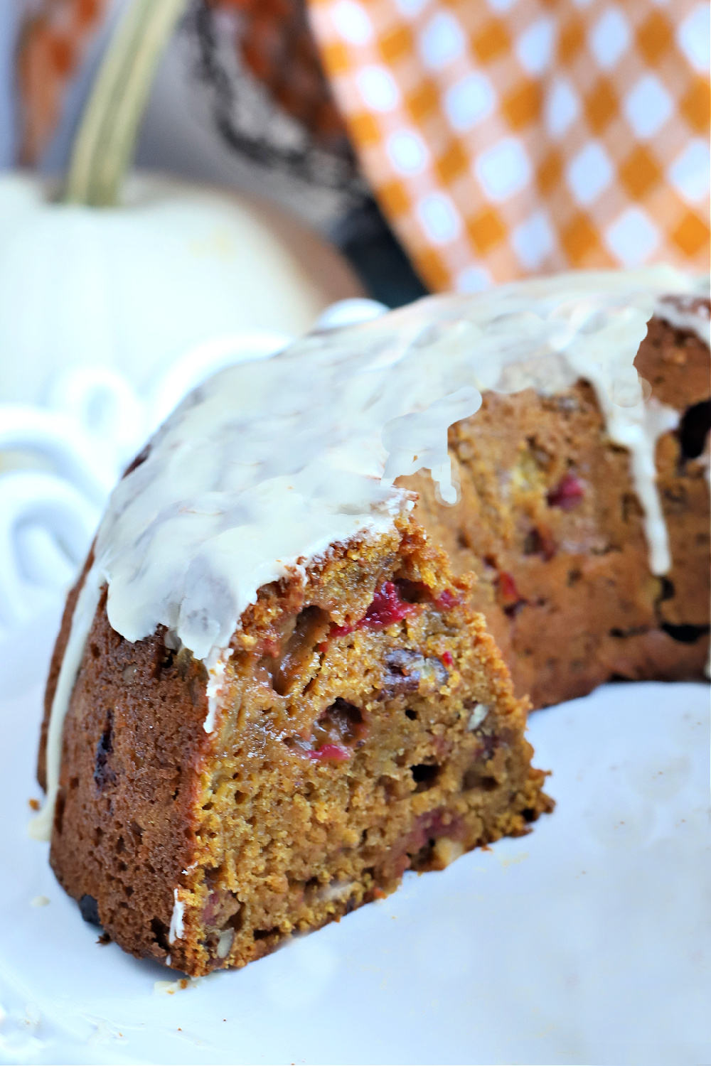 A lovely Bundt cake filled with all of the flavors of Thanksgiving