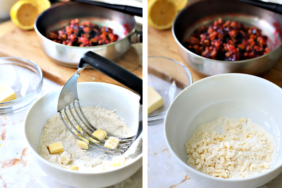 crumb topping for cranberry bread