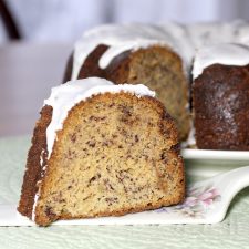 Classic Banana Bundt Cake & Helpers