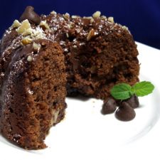 Milk Chocolate Mini Bundt Cake