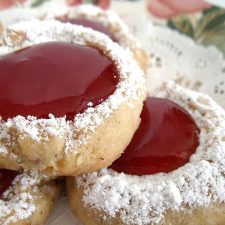 Tender and Nutty Jam Thumbprint Cookies