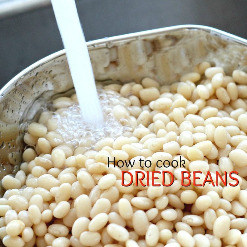 Homemade baked beans take a little time but so worth it! Tender navy or Lima beans in a brown sugar and molasses sauce is a perfect side. 