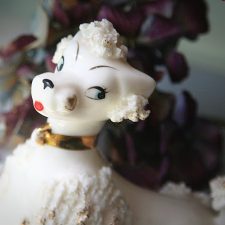 Vintage Spaghetti Poodle Knickknack