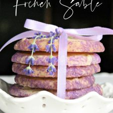 Lavender Shortbread Cookies