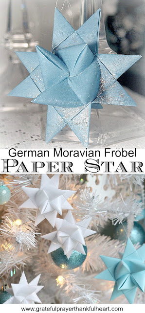 Folded paper German stars remind many of childhood when they were made at Christmas time. Easy to follow, step by step video tutorial teaches you how. 