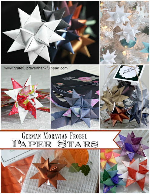 Folded paper German stars remind many of childhood when they were made at Christmas time. Easy to follow, step by step video tutorial teaches you how. 