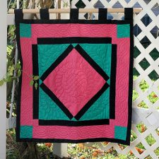 Amish Inspired Quilted Wall Hanging