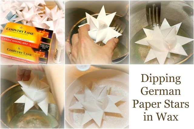 Folded paper German stars remind many of childhood when they were made at Christmas time. Easy to follow, step by step video tutorial teaches you how. 