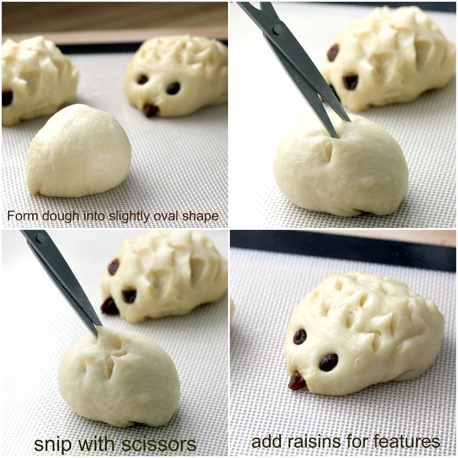 Dinner rolls aren't usually described as cute. But this little menagerie of yeast puffs has me saying, Hedgehogs and turtles and snails, oh, my! Fun animal shaped dinner rolls are easy to create using dough made in a bread machine.