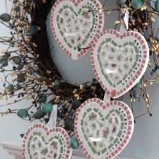 Mosaic Hearts for Grandchildren