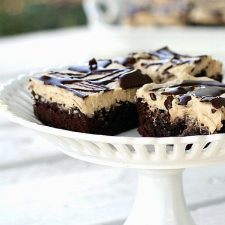 Peanut Butter Frosted Brownies