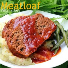 Sweet and Sour Meatloaf