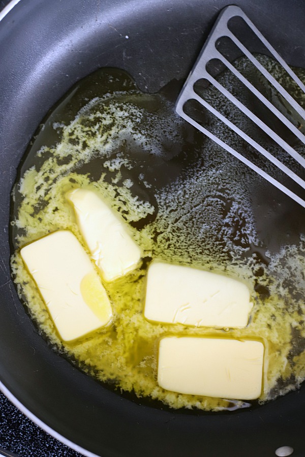 Easy recipe for homemade hashed browns. Diced potatoes are cooked in butter to perfection with a crispy exterior and great potato flavor. Great with eggs and bacon for breakfast or as a dinner side dish.