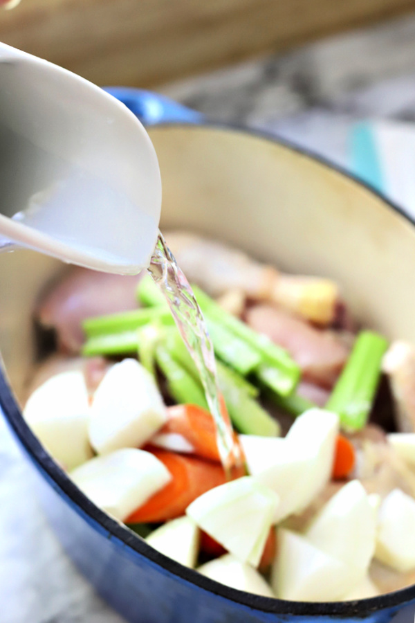 How to make chicken and dumplings recipe.