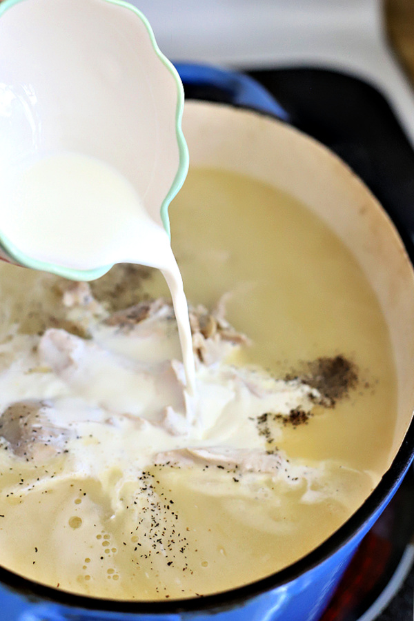 How to make chicken and dumplings recipe.