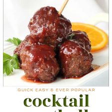 Cocktail Meatballs