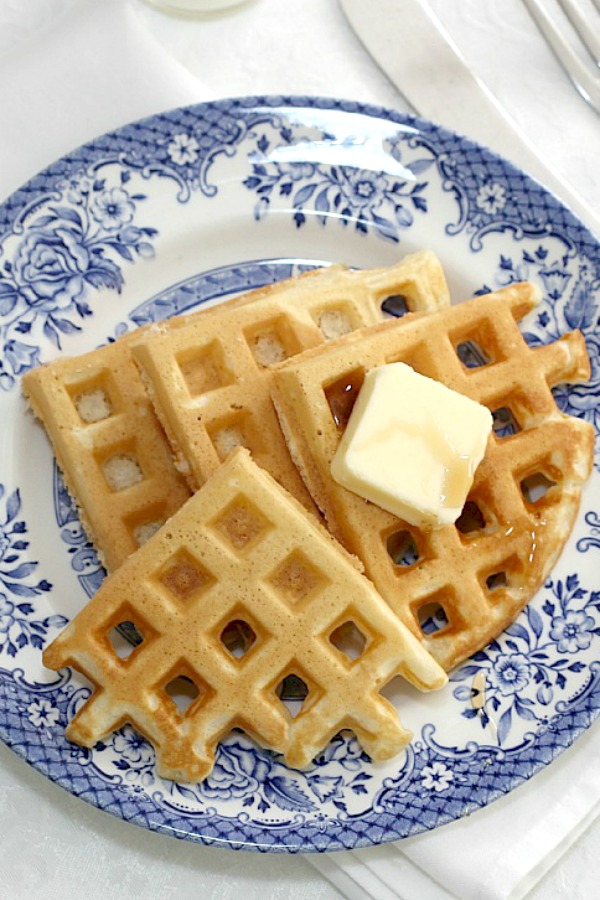 How to make homemade waffles