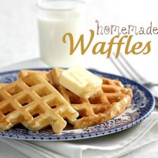 Homemade Waffles