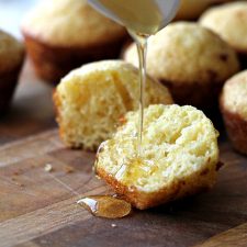 Honey Cornbread Muffins