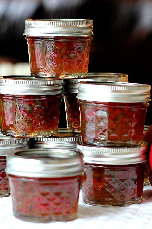 A great flavor combo of sweetness and heat, Pepper Jam, also called pepper jelly or Jalapeno Jelly pairs perfectly with goat or cream cheese for a delicious appetizer. 