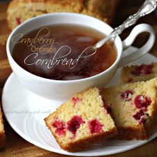 Cranberry Orange Cornbread