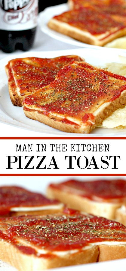 Pizza Toast is a unique family food creation passed down through the generations. Simple, tangy, tasty and delicious, this dad proudly prepares his childhood treat with all seriousness.