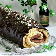 Irish Cream Cake Roll