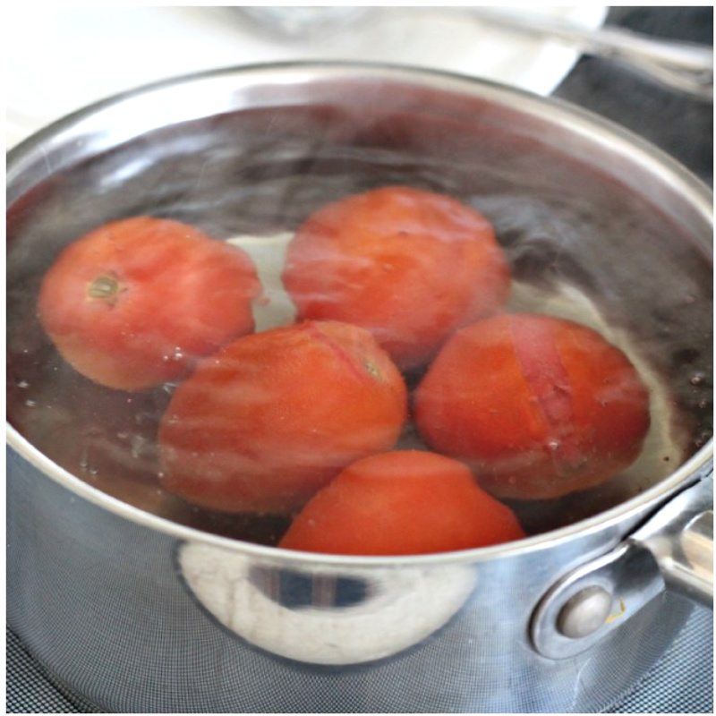 Vintage recipe for Grandmom Gaskill's Tomato Jam made with just three ingredients. Tomatoes, sugar and lemon/lime juice. Canning instructions