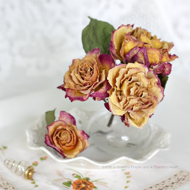 There's nothing lovelier than fresh cut flowers gracing your table or brightening a place in your home. But even after the blossoms begin to fade, you can continue to enjoy their beauty by drying them. This how to dry roses technique couldn't be easier. Use for crafts projects, embellishing gift packages and food gifts.