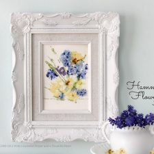 Hammered Flower Art