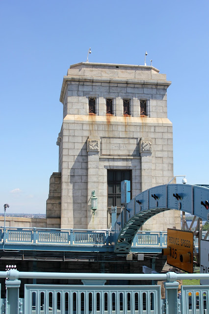 Walking the Philadelphia Camden Ben Franklin Bridge