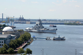 Walking the Philadelphia Camden Ben Franklin Bridge