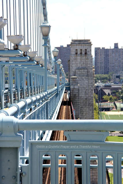 Walking the Philadelphia Camden Ben Franklin Bridge