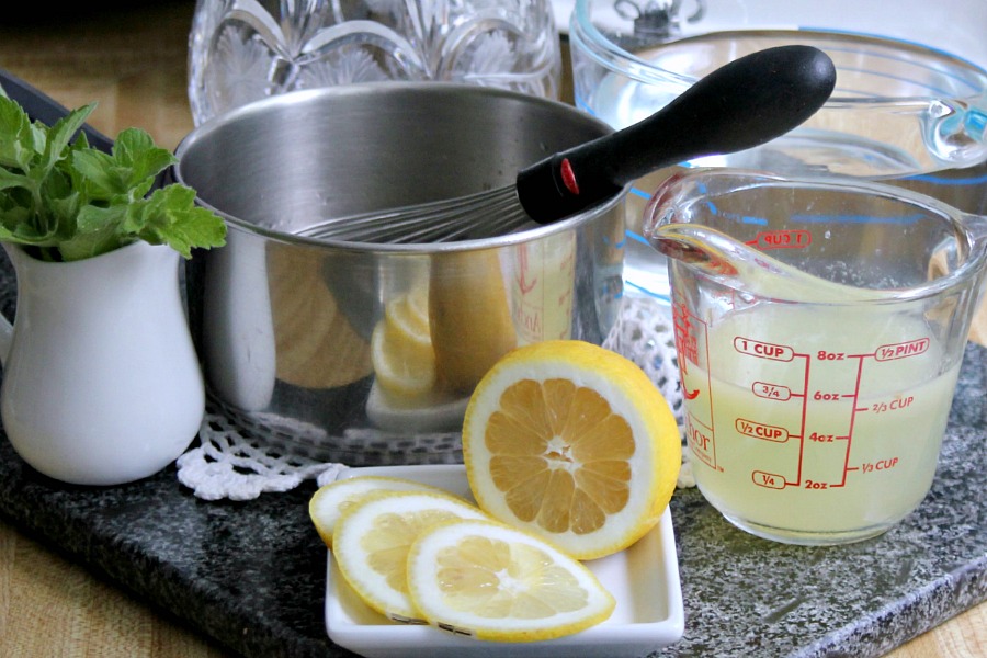 Easy and refreshing, summertime lemonade is a great thirst quencher. A fun cooking experience with kids too during those sometimes long, I'm-bored days. Make a pitcher full and sit back to enjoy the chill!