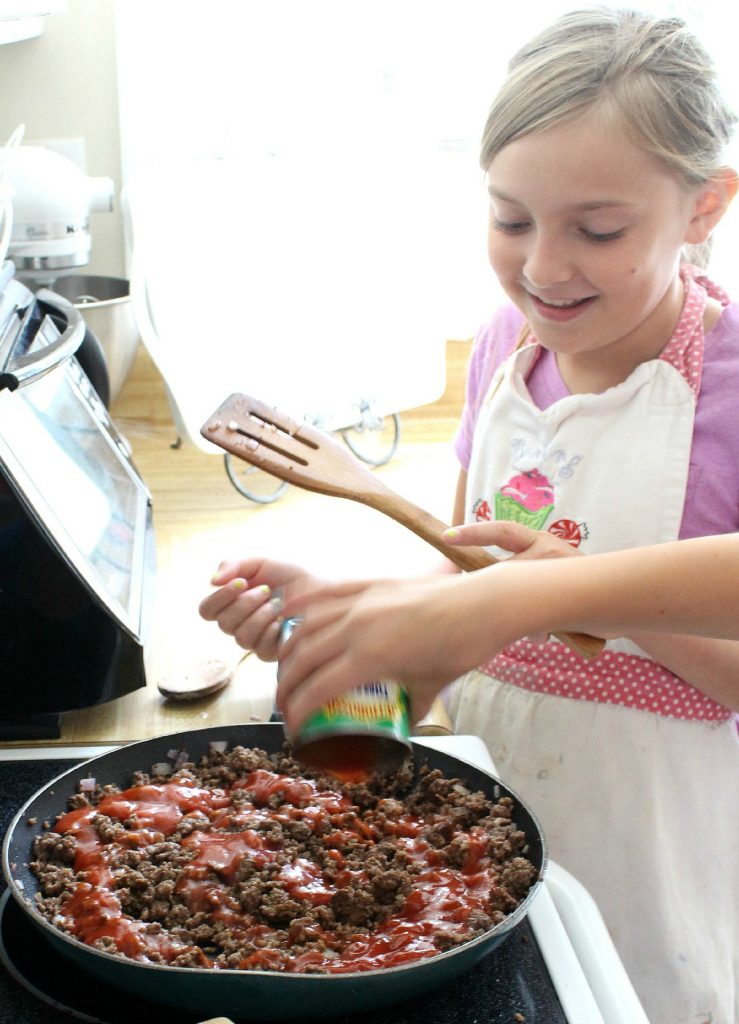 A classic Sloppy Joes sandwich is popular with kids and adults alike. Easy and delicious on soft rolls. A favorite for a quick dinner, BBQ or cookout. 