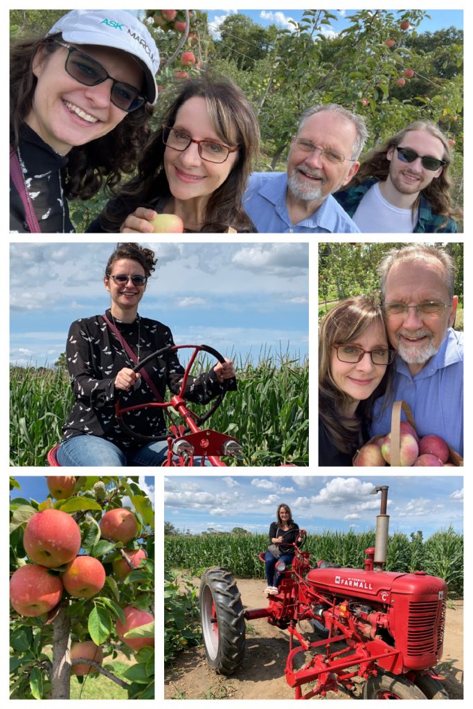 Apple picking at Johnson's farm Jobstown New Jersey