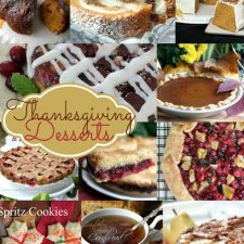 Collection of Thanksgiving Desserts