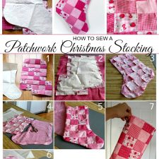 Patchwork Christmas Stocking