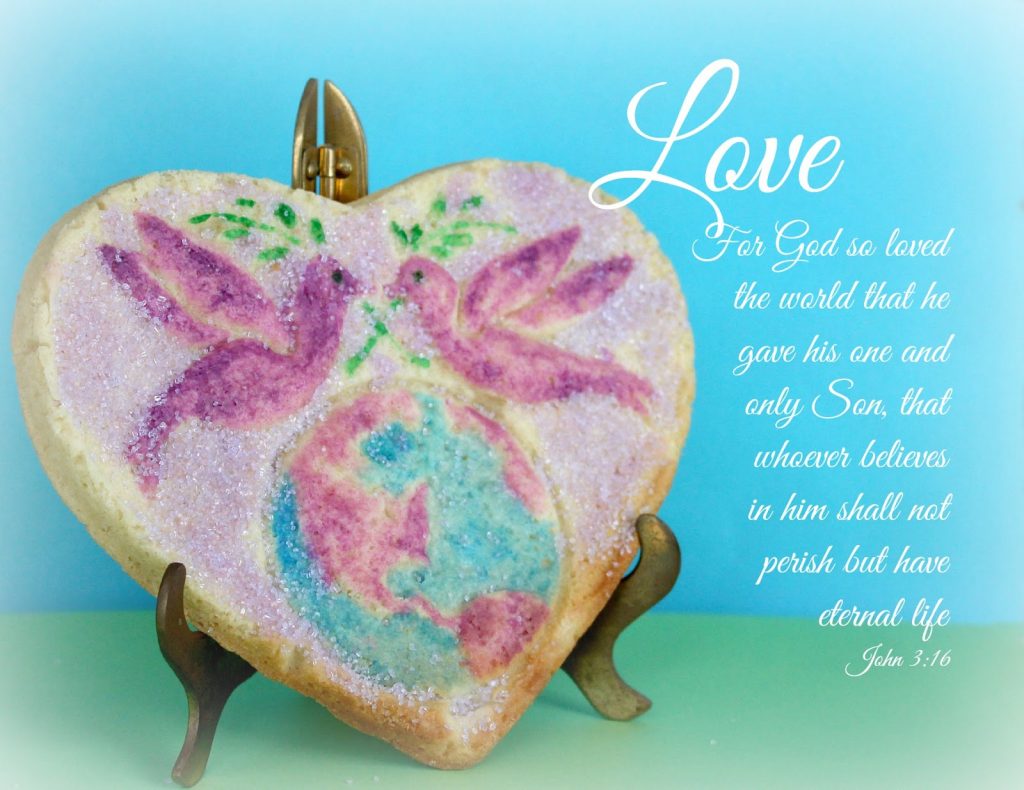 heart shaped mold sugar cookie