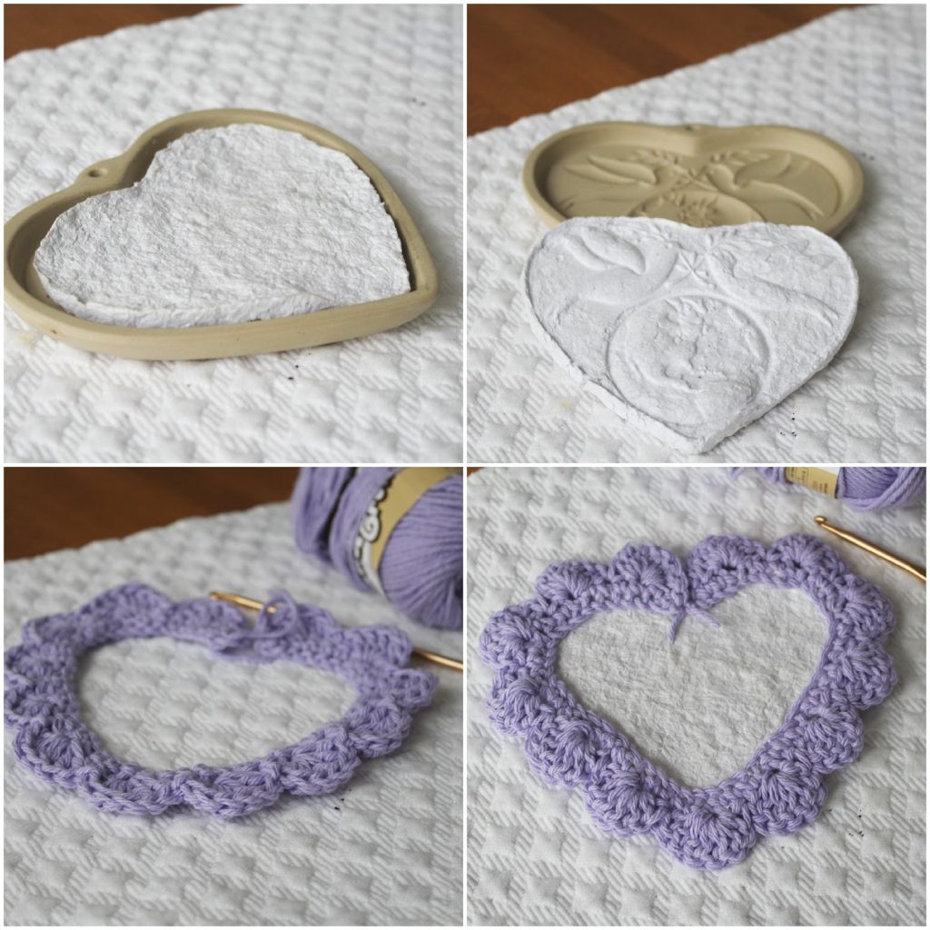 heart shaped mold tissue paper decoration