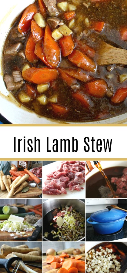 Instead of the usual St. Patrick's Day dinner of corned beef and cabbage, try Irish Lamb Stew. Brimming with leeks, carrots, parsnips and flavored with dill it is a delicious meal. Thickened with cornstarch instead of flour, it is also gluten-free.