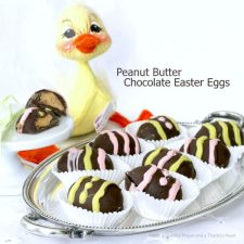 Peanut Butter Chocolate Easter Eggs