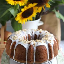 Apple Walnut Bundt Cake