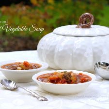 Old-Fashioned Beef Vegetable Soup