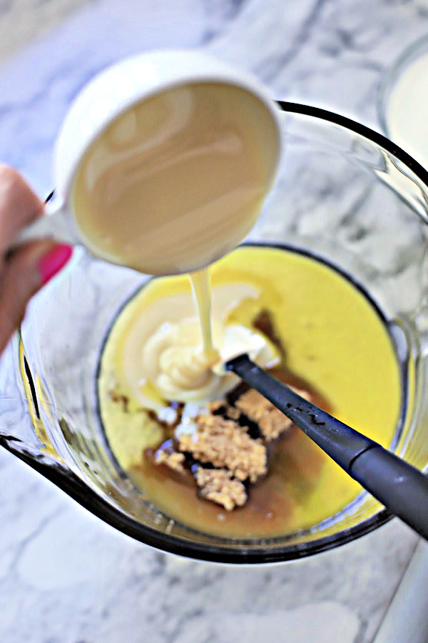 Super easy recipe for making soft, chewy and delicious caramels. Just a few minutes in the microwave then pour into a dish and cool. Cut into pieces and enjoy. A lovely holiday gift-giving treat!