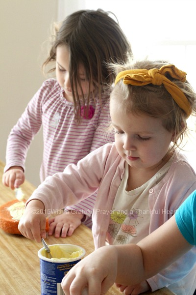 This adorable Easter bunny cake is made using a box cake and frosting (either homemade or from a tub). Our girls had the best time assembling it and were overjoyed with their finished creation. Truly a fun project and a lovely Easter dessert. It looks super cute on the holiday table.