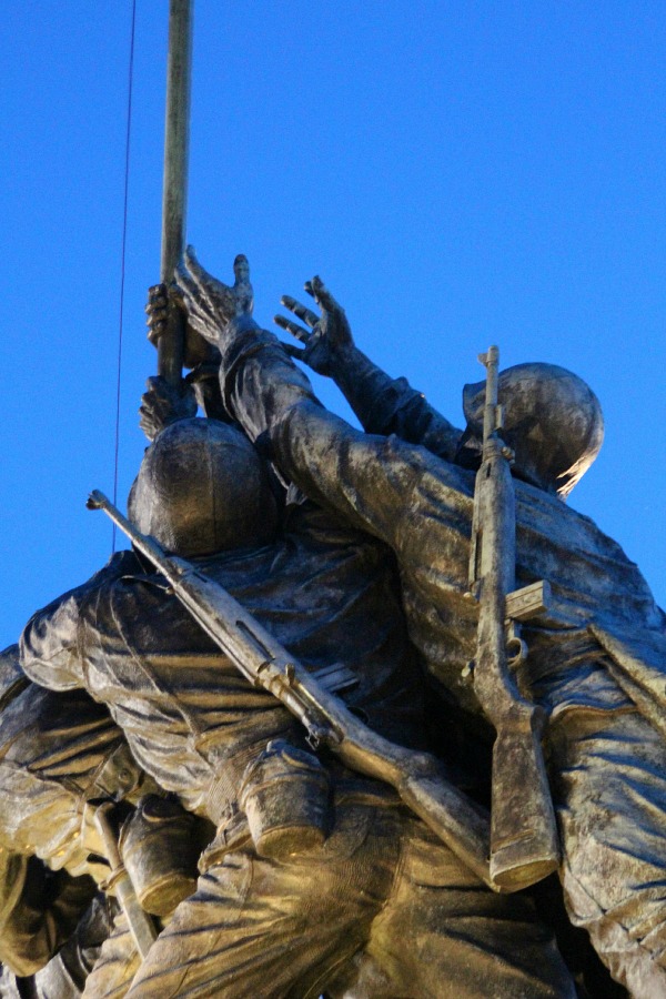 If visiting Washington, DC, find time to visit the US Marine Corps War Memorial Iwo Jima. 